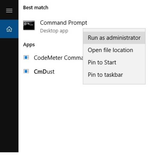 Run administrator