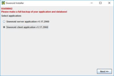 Client application