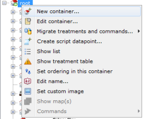 New container