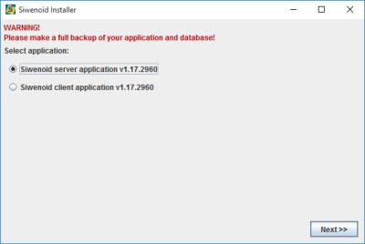Server application