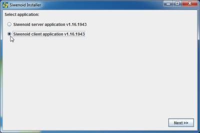 Select client