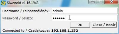 Log in