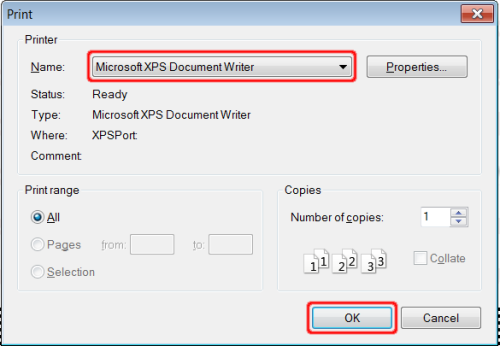 XPS document