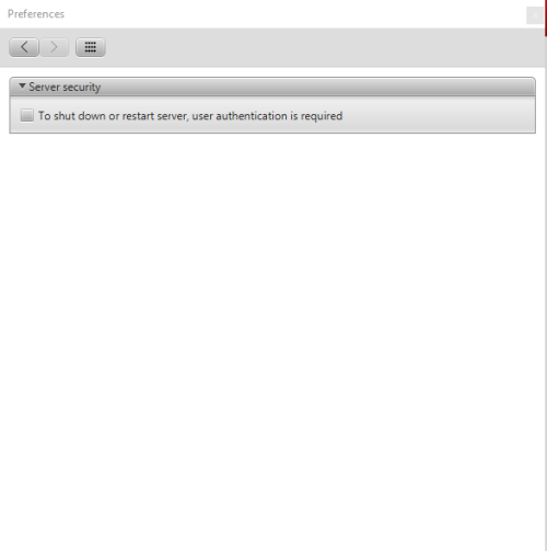 Security Settings